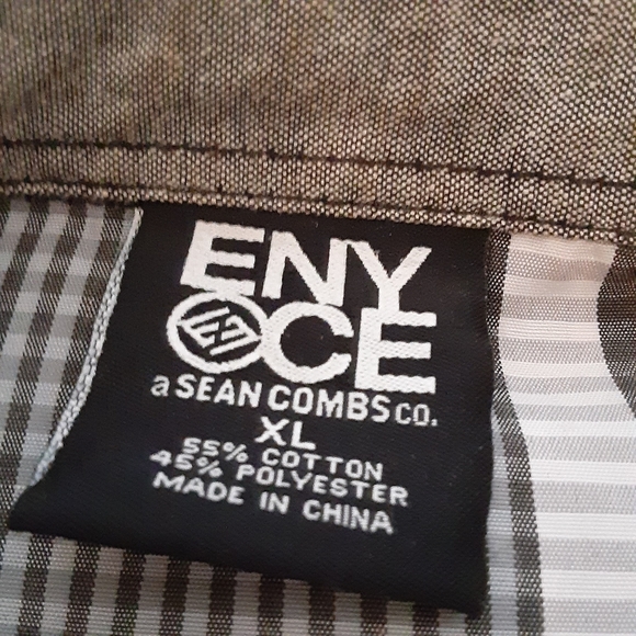 ENYCE CASUAL BUTTON DOWN SHIRT - Picture 7 of 8